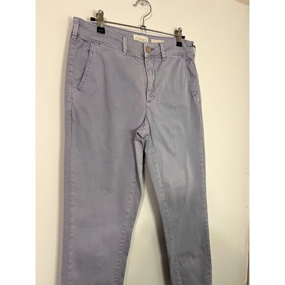 Anthropologie Relaxed Chino Pants in Lavender Purple Pants Size 28 - Picture 3 of 7